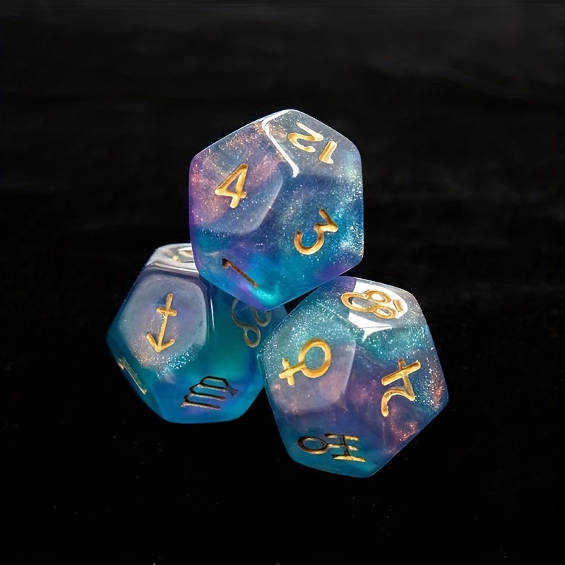 3 Sets Astrology Dice for Divination